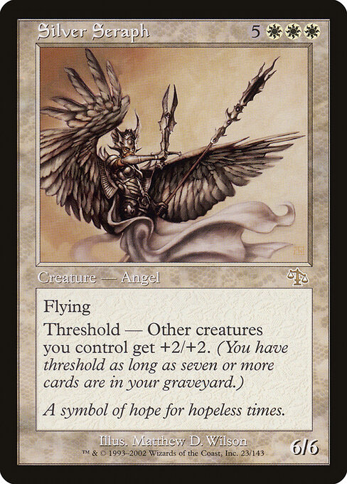 Silver Seraph card art