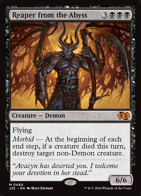 Reaper from the Abyss card art