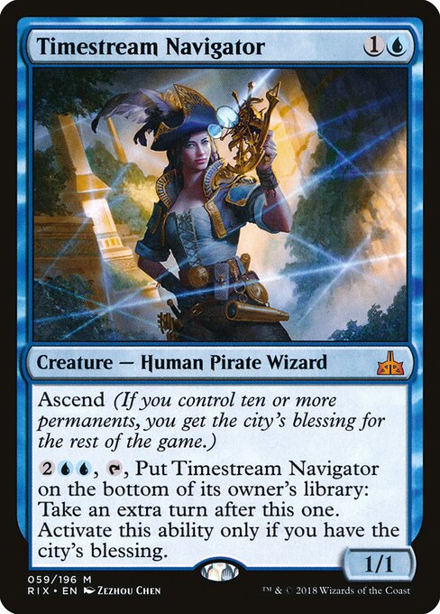 Timestream Navigator card art