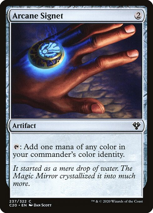 Arcane Signet card art