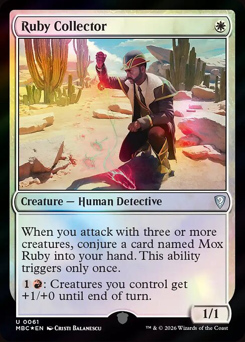 Ruby Collector card art