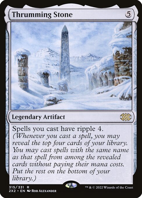 Thrumming Stone card art
