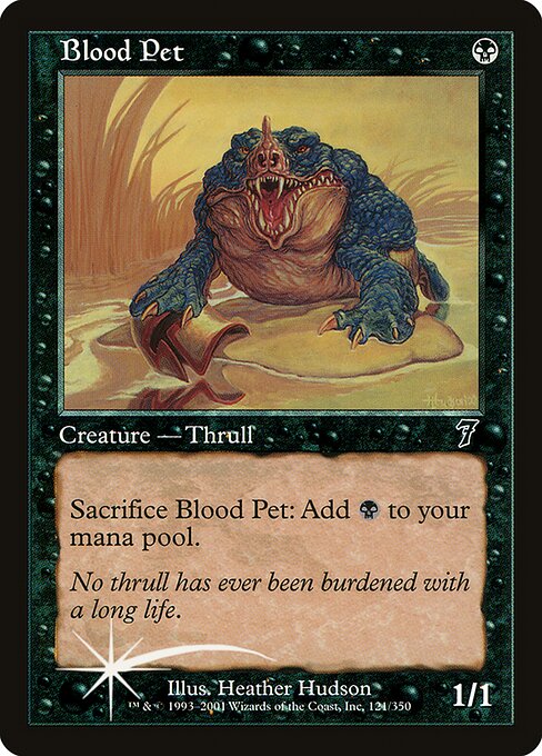 Blood Pet card art