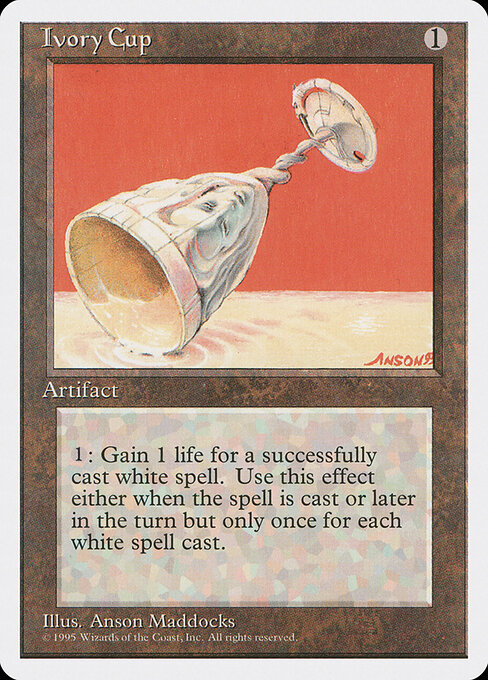 Ivory Cup card art