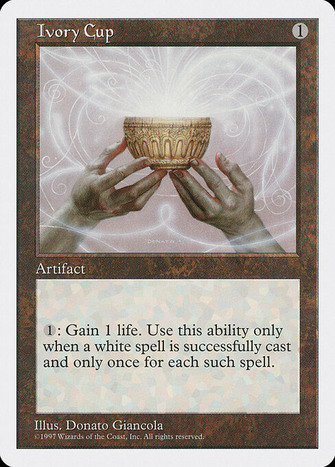 Ivory Cup card art