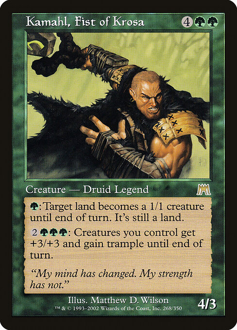 Kamahl, Fist of Krosa card art