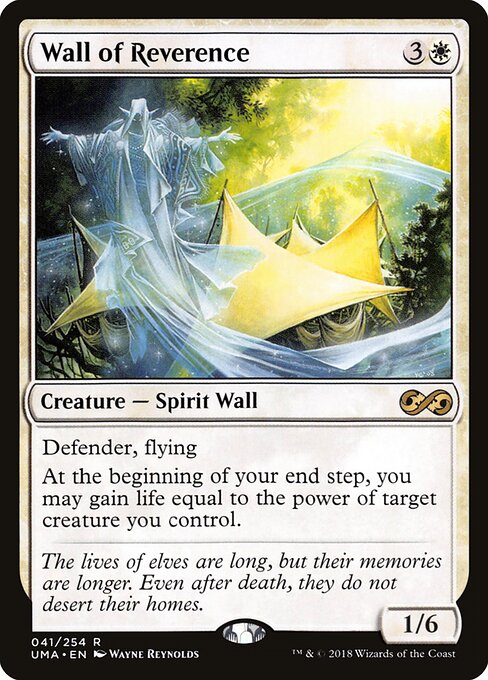 Wall of Reverence card art
