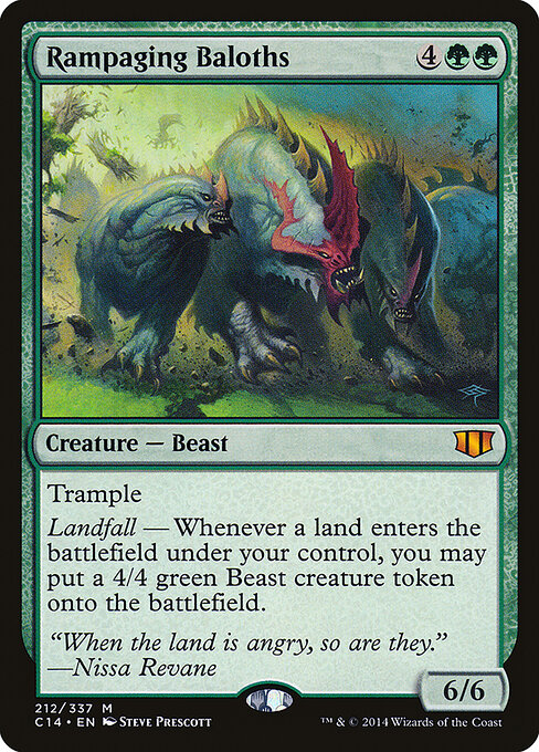 Rampaging Baloths card art