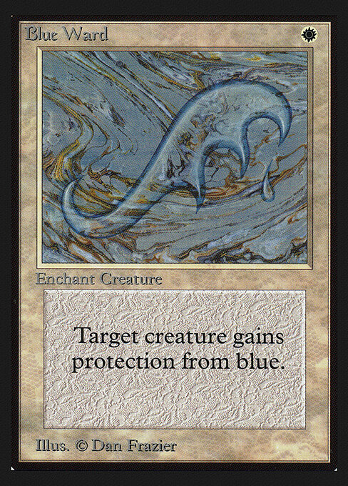 Blue Ward card art