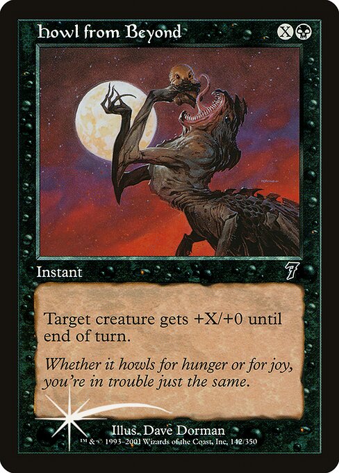 Howl from Beyond card art