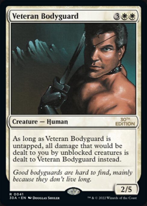 Veteran Bodyguard card art