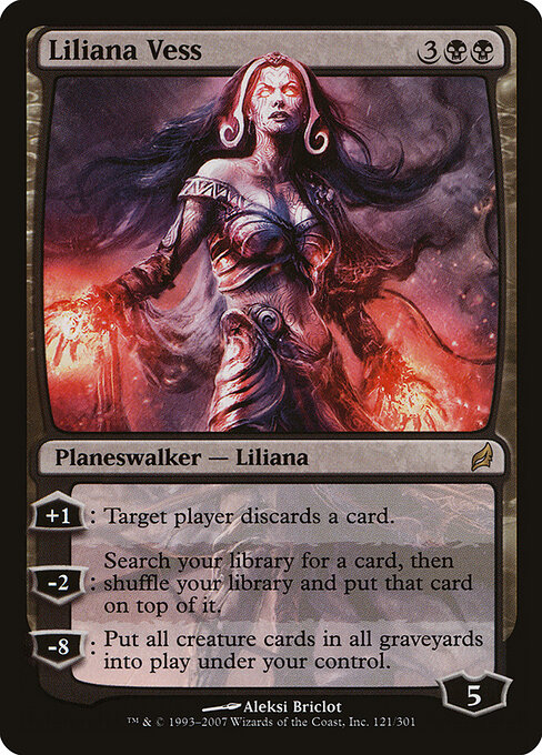 Liliana Vess card art