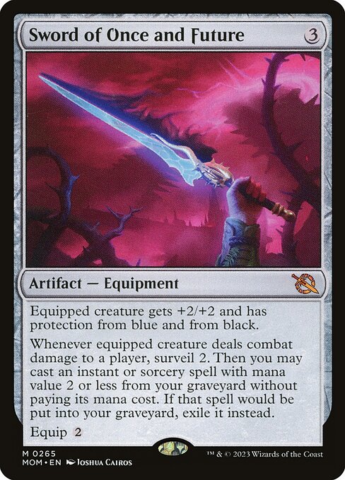 Sword of Once and Future card art