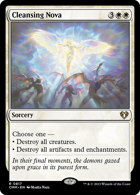 Cleansing Nova card art