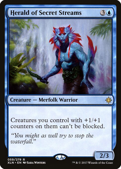 Herald of Secret Streams card art