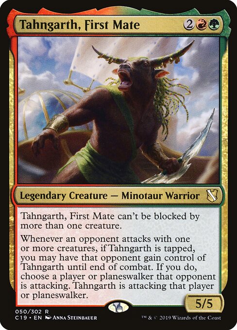 Tahngarth, First Mate card art