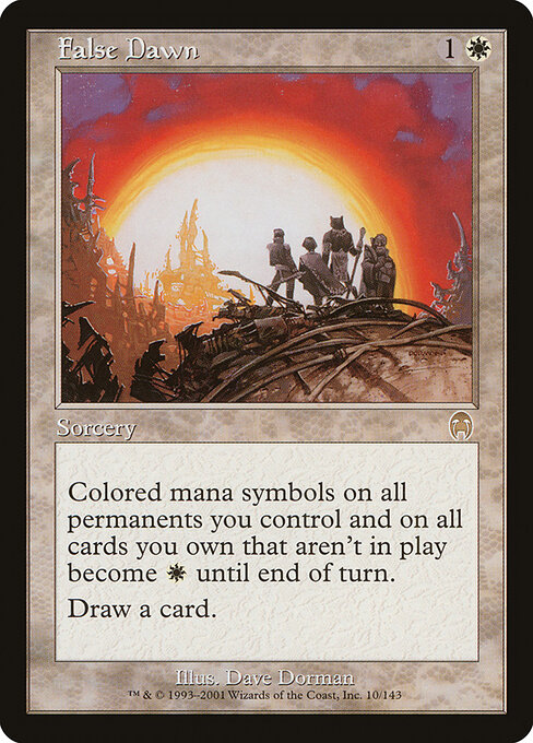 False Dawn card art