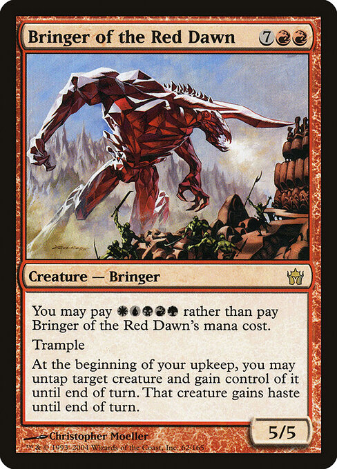 Bringer of the Red Dawn card art