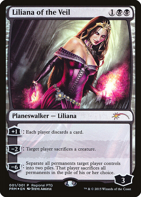 Liliana of the Veil card art