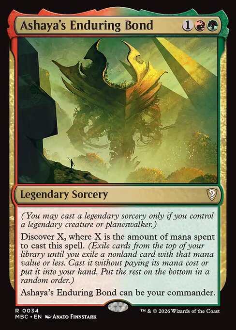 Ashaya's Enduring Bond card art
