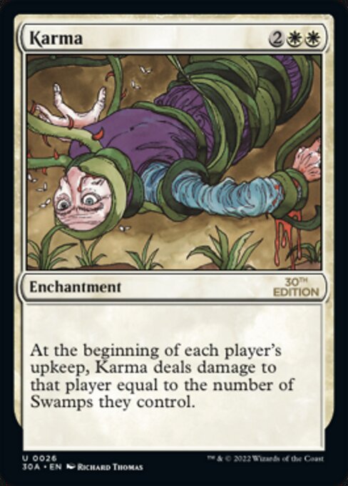 Karma card art