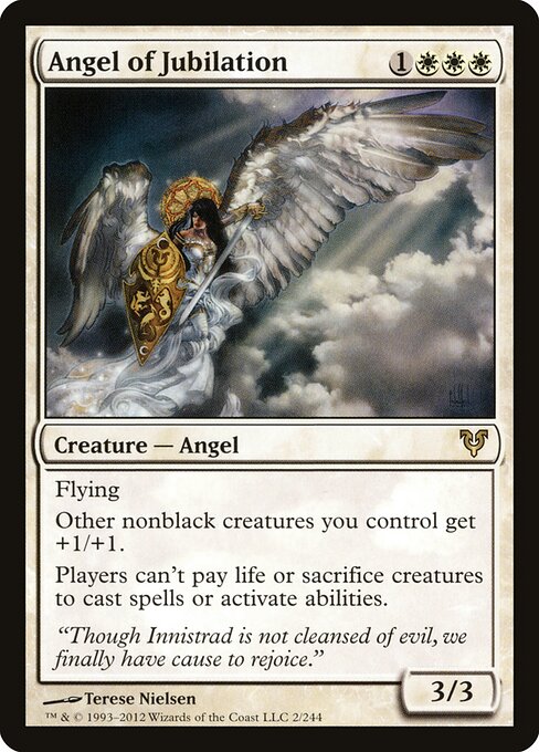 Angel of Jubilation card art