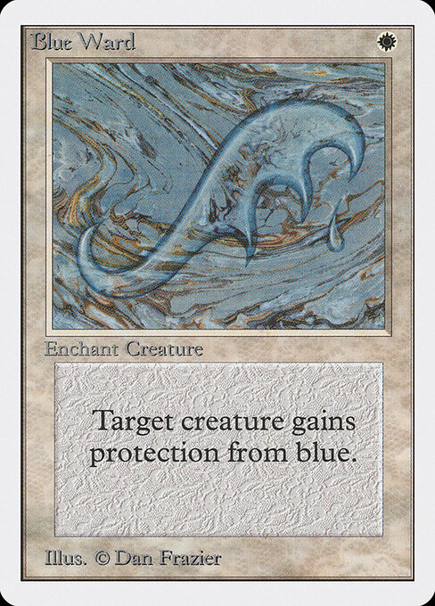 Blue Ward card art