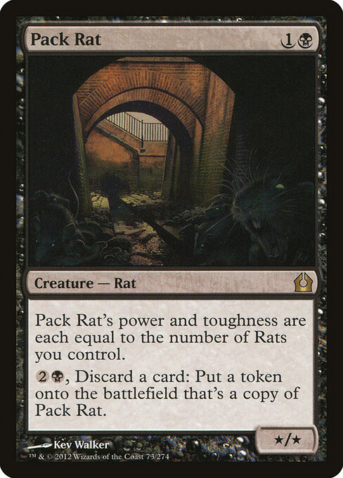 Pack Rat card art