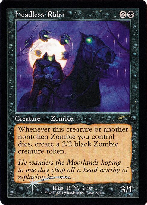 Headless Rider card art