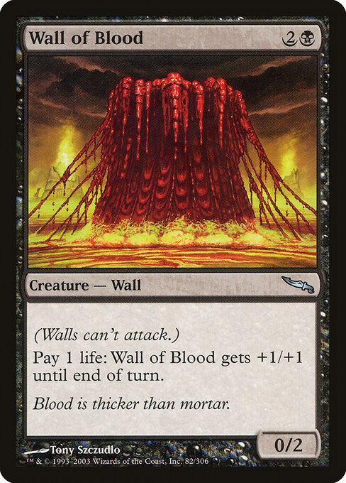 Wall of Blood card art