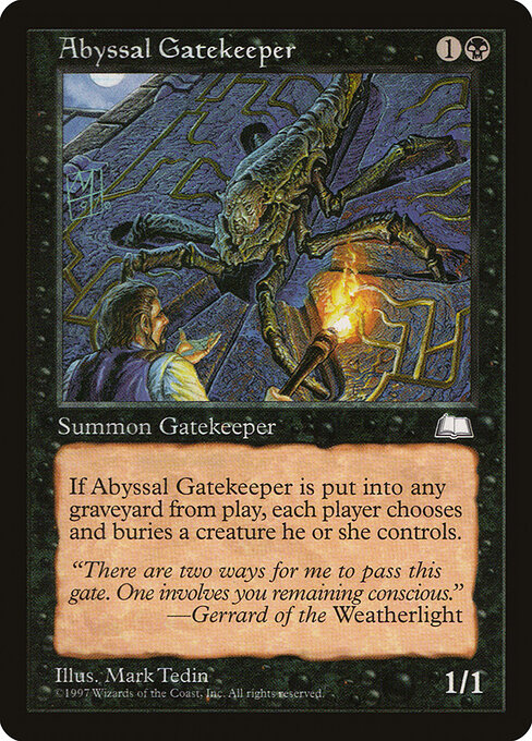 Abyssal Gatekeeper card art