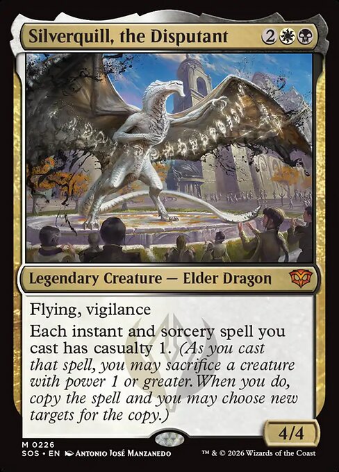 Silverquill, the Disputant card art