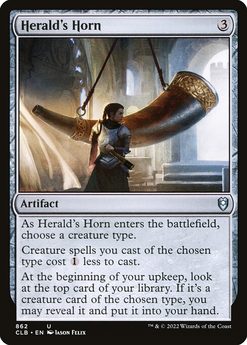 Herald's Horn card art
