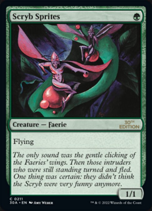 Scryb Sprites card art