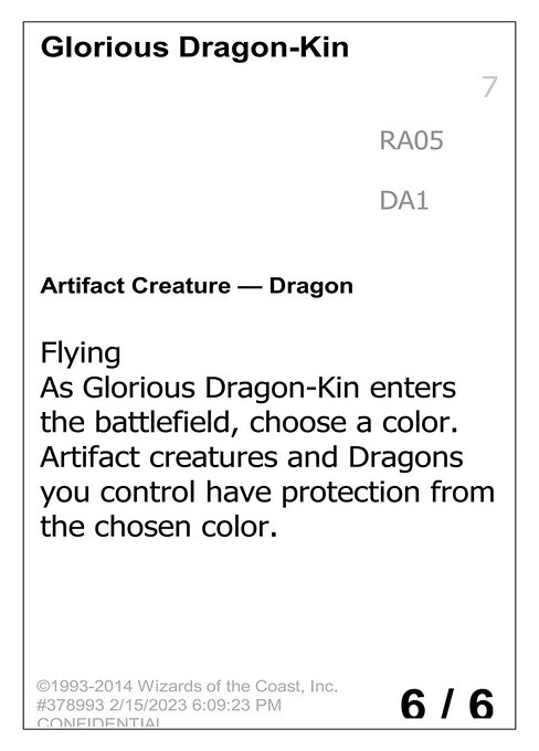 Glorious Dragon-Kin card art