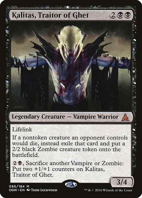 Kalitas, Traitor of Ghet card art