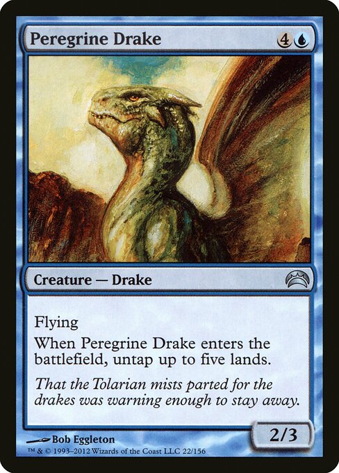 Peregrine Drake card art