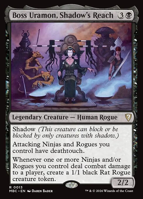 Boss Uramon, Shadow's Reach card art