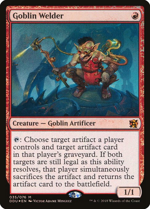 Goblin Welder card art