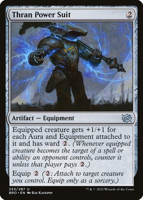 Thran Power Suit card art