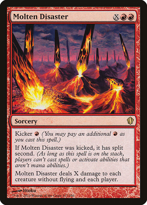 Molten Disaster card art