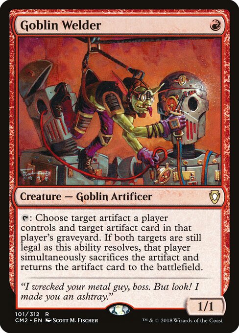 Goblin Welder card art