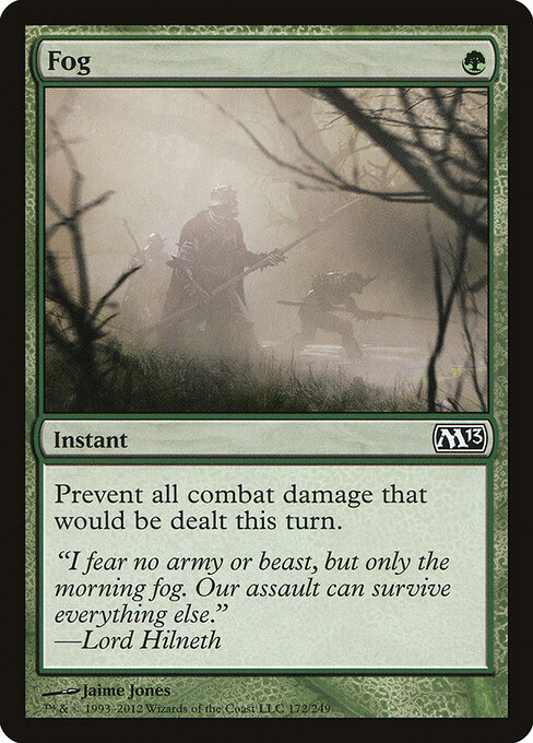 Fog card art
