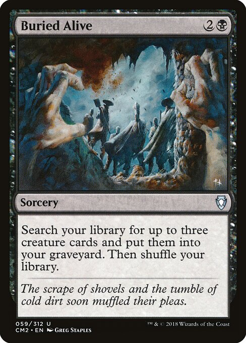 Buried Alive card art