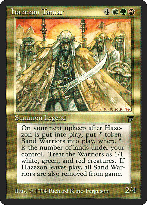 Hazezon Tamar card art