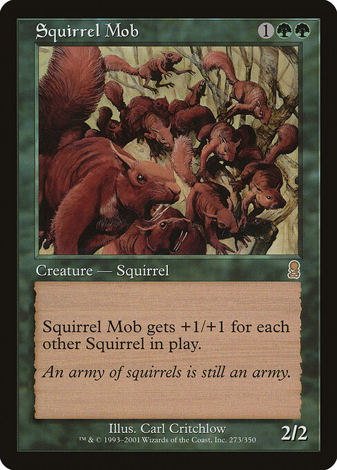 Squirrel Mob card art