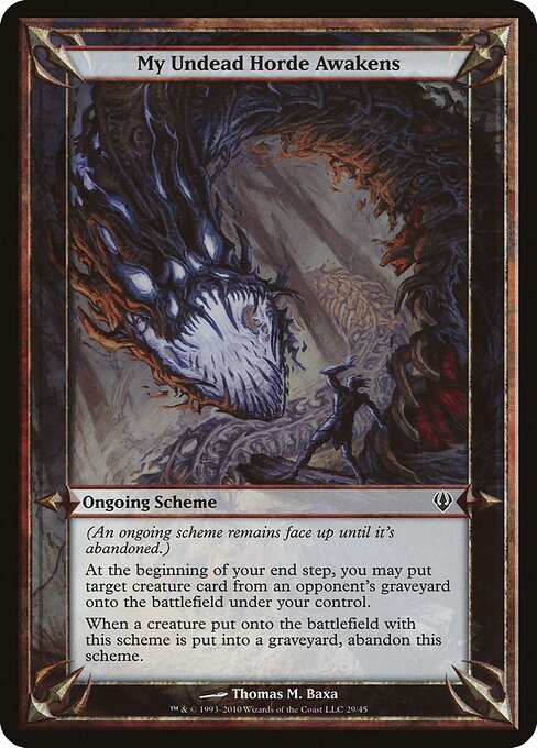 My Undead Horde Awakens (Archenemy) card art