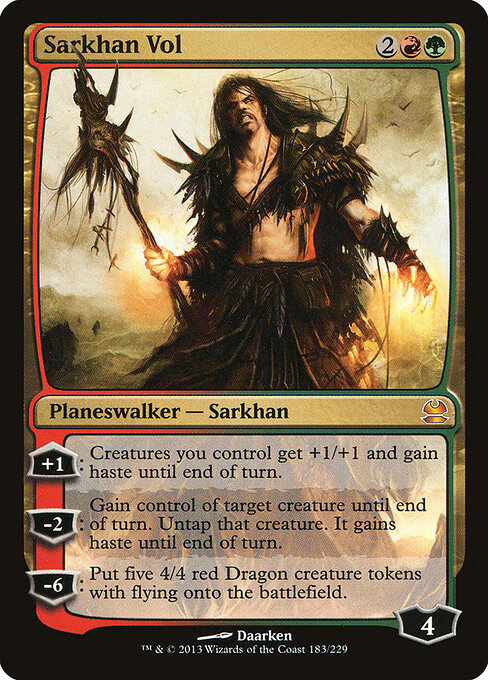 Sarkhan Vol card art