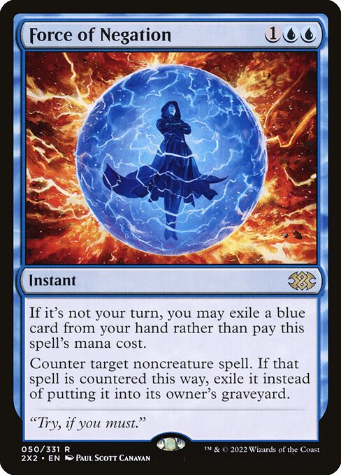 Force of Negation card art
