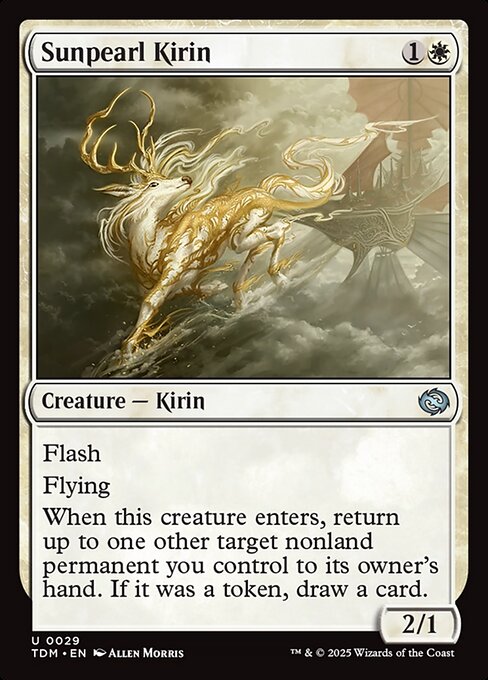 Sunpearl Kirin card art